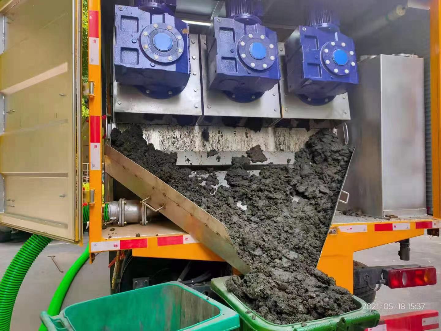 平和化粪池清掏城市维护站-泥浆净化干湿分离处理